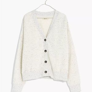 Madewell Cardigan sweatshirt in Donegal. Size Small.